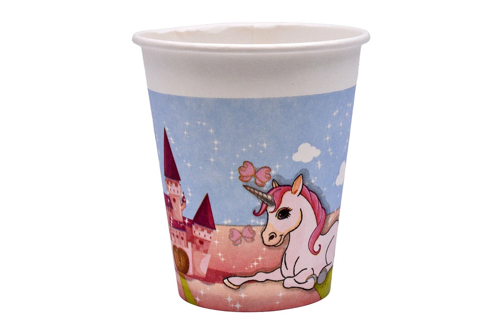 205374-PAHAR-CARTON-8-OZ-PARTY-UNICORN-374-60-BUC-SET