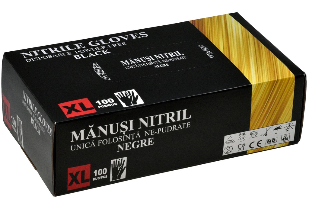 302064-MANUSI-NITRIL-NEPUDRATE-NEGRE-XL-064-100-BUC-CUT